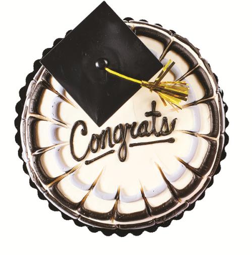 7-Inch Round Graduation Cake