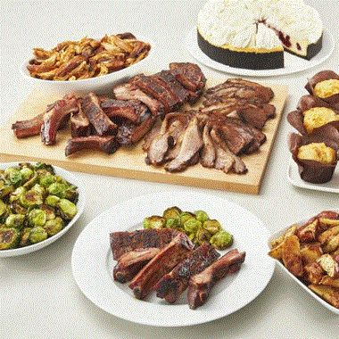 Hickory House Meal - 3 Entree (Serves 10)