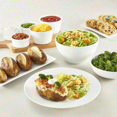 Potato Bar (Serves 10)