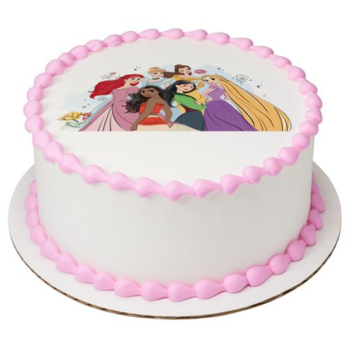 Disney Princess Together Round Cake 26956